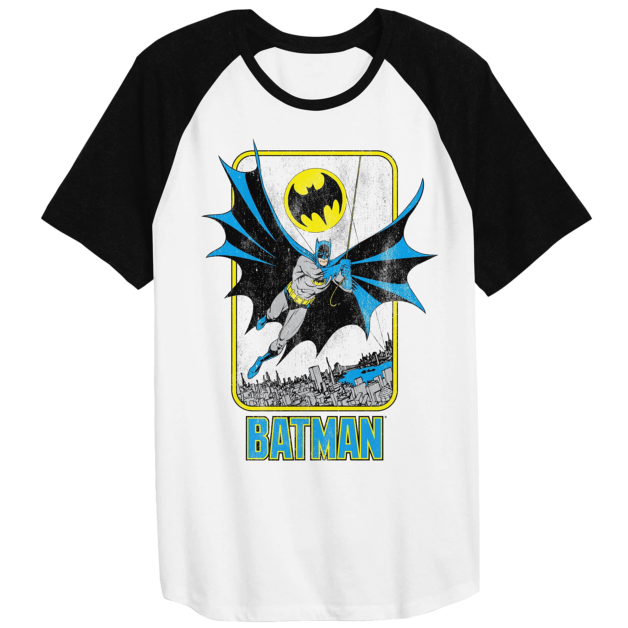 Batman Hero & Logo 4pk Crew Neck Manica Corta Ragazzo T-shirt