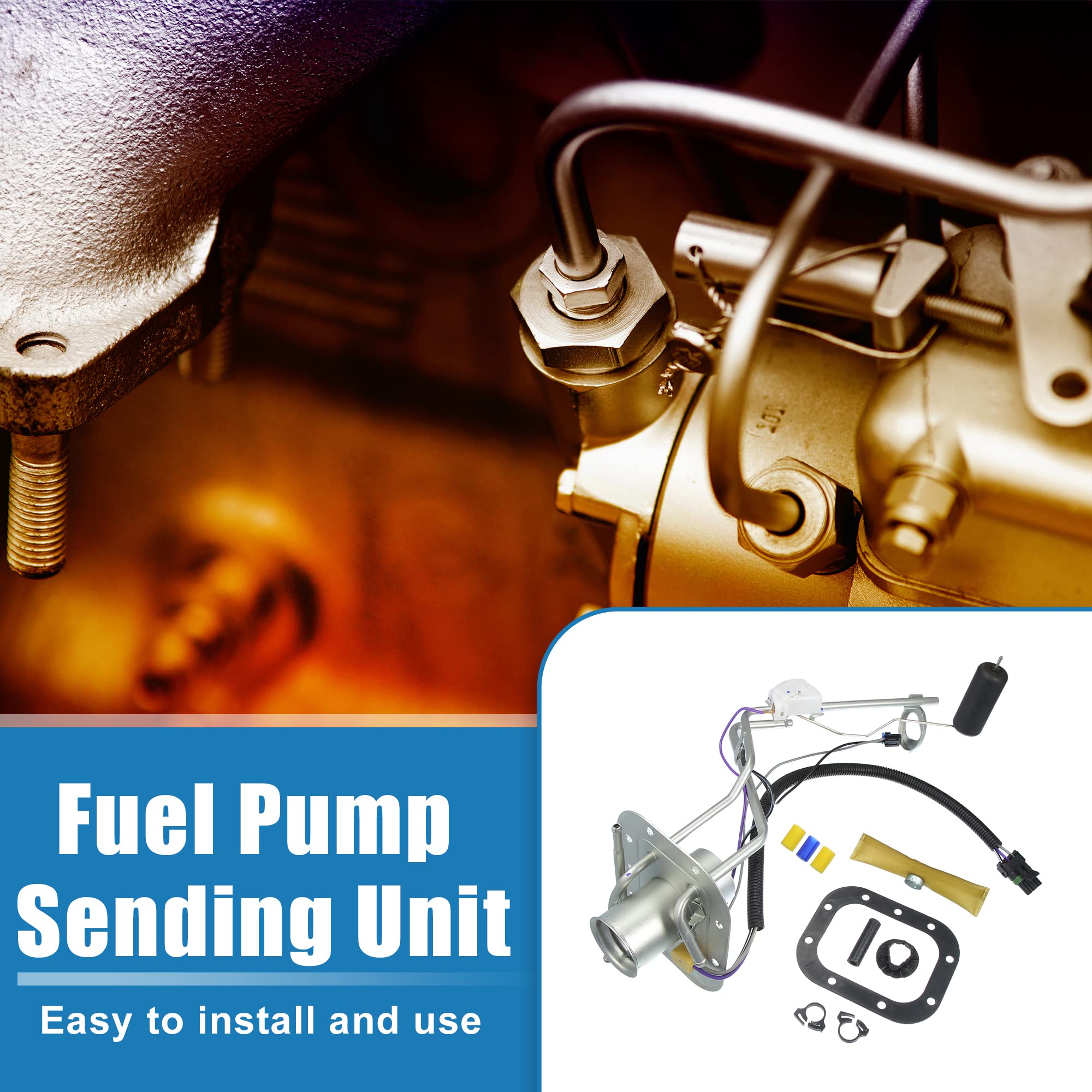 Amazon.com: X AUTOHAUX 25003533 Car Fuel Pump Sender Sending Unit  