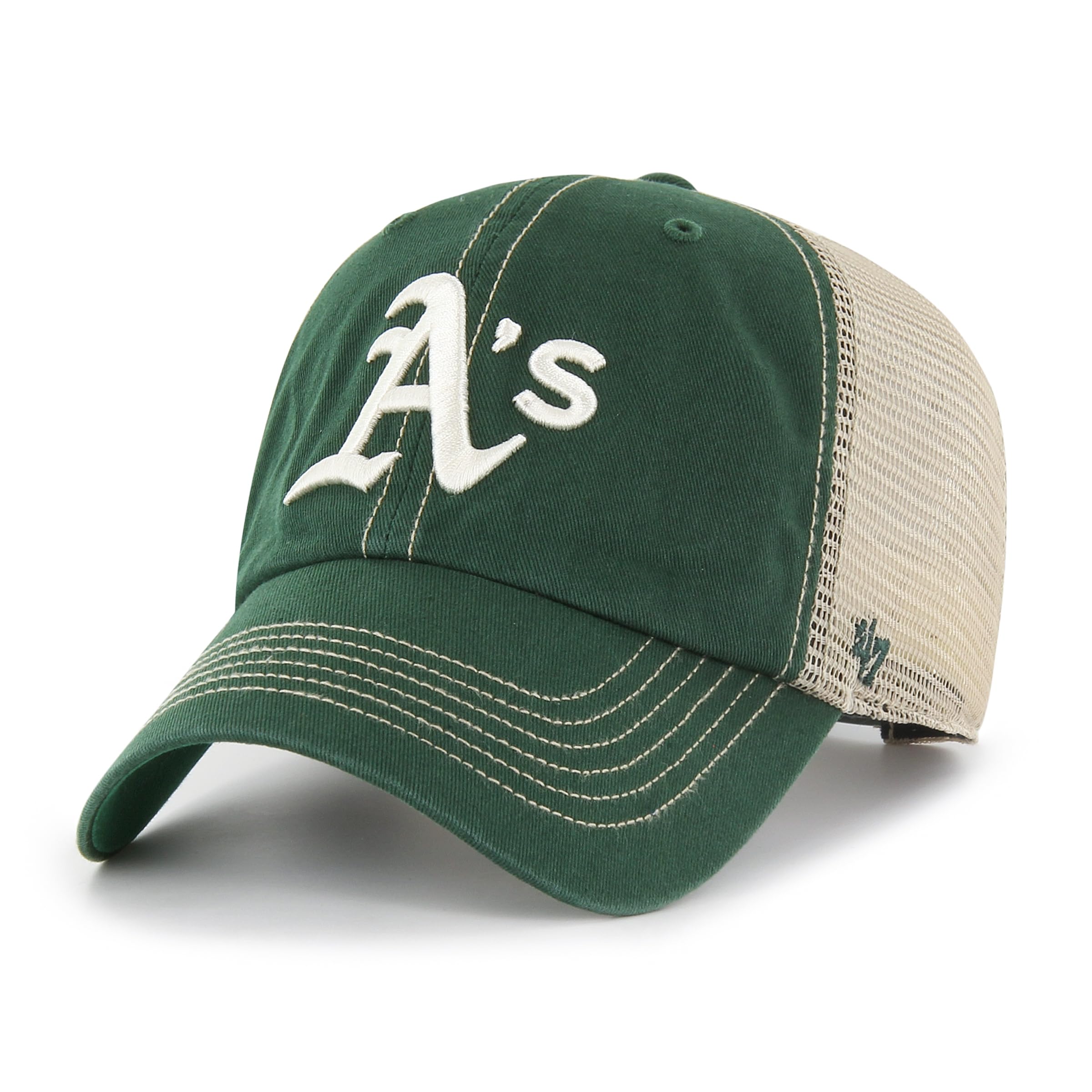 47 Brand Trucker Vintage Cap - Trawler Oakland Athletics