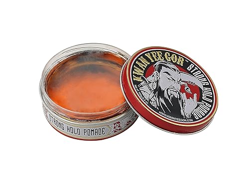 Miniatura 2 de Pomada para el cabello Strong Hold High Shine 3.5oz para hombres