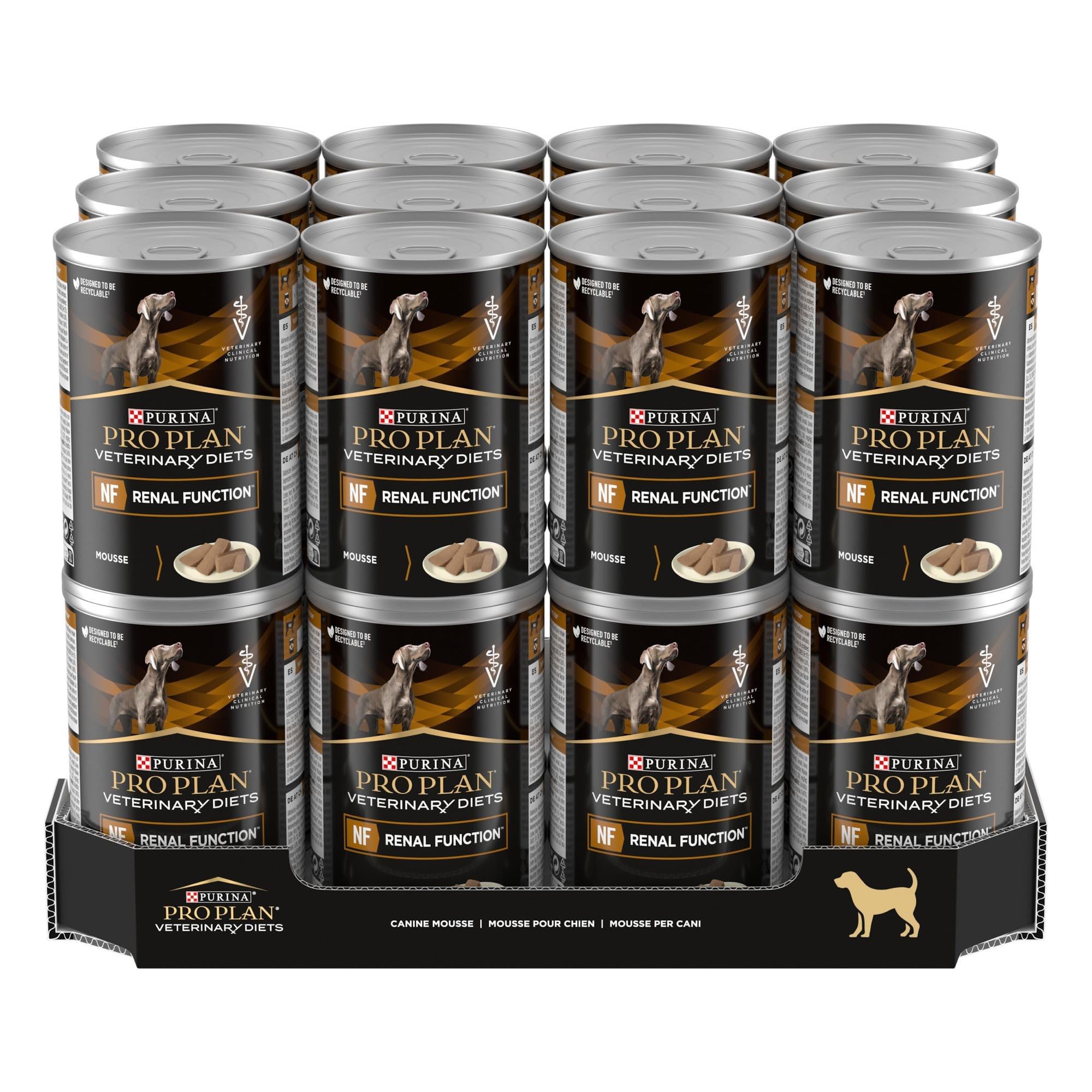 Pro Plan Veterinary Diets Canine OM Obesity Management | 12 x 400 g | Alimento Completo dietético para Perros Adultos | para la reducción del sobrepeso | Bajo en calorías