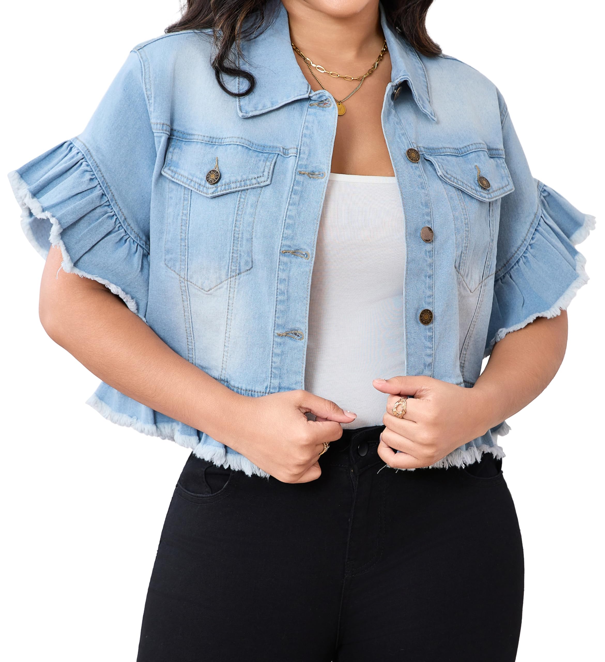 SeNight - Chándal de 2 piezas para mujer, manga larga, acanalado, cierre de cremallera, top corto y pantalón largo