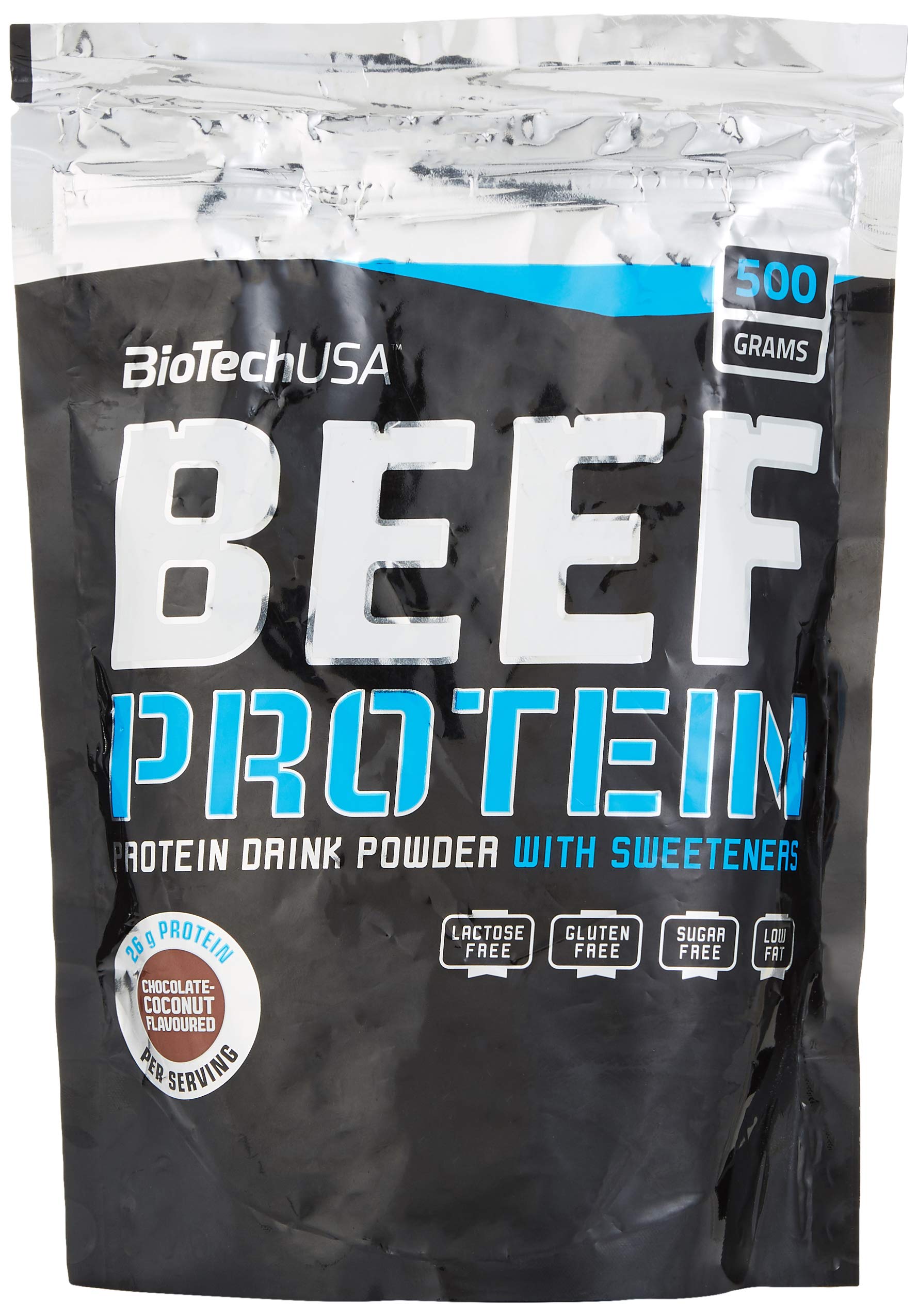 BioTechUSA Beef Protein, Chocolate Coconut, 500 g