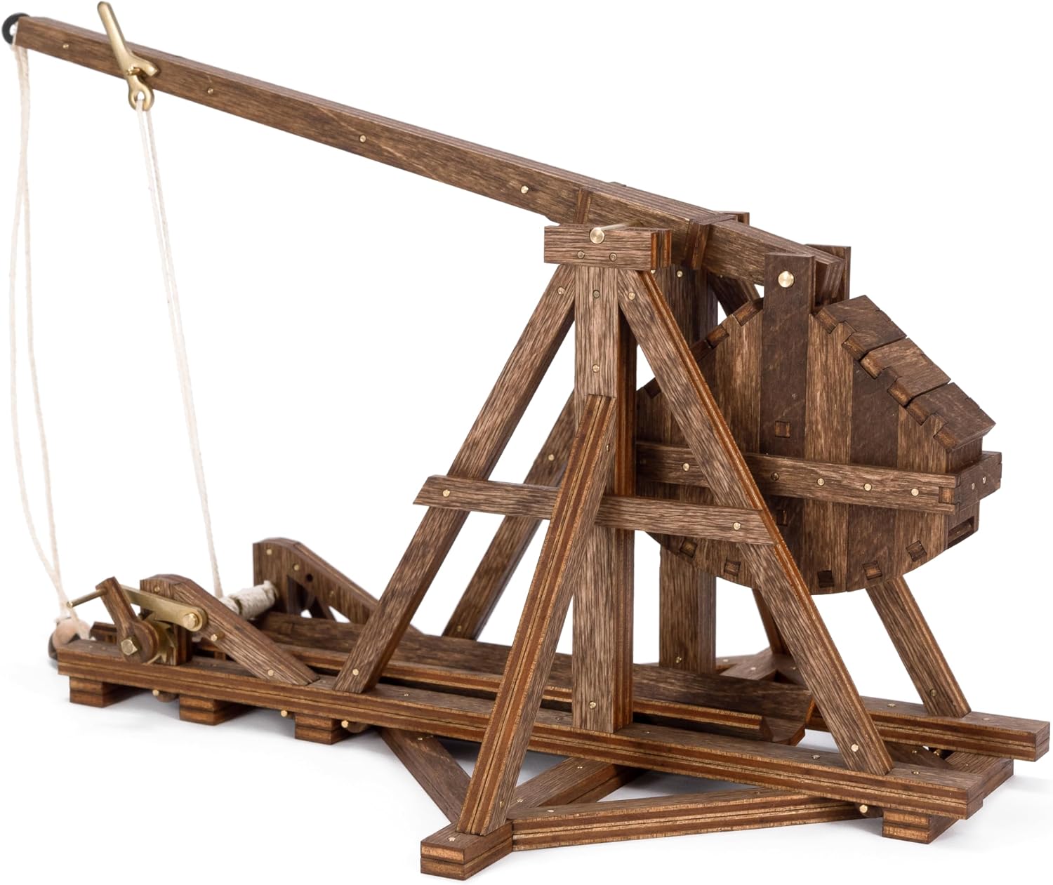 Medieval Kits Small Trebuchet Kit | Classic Series | 3D Wooden Puzzle
