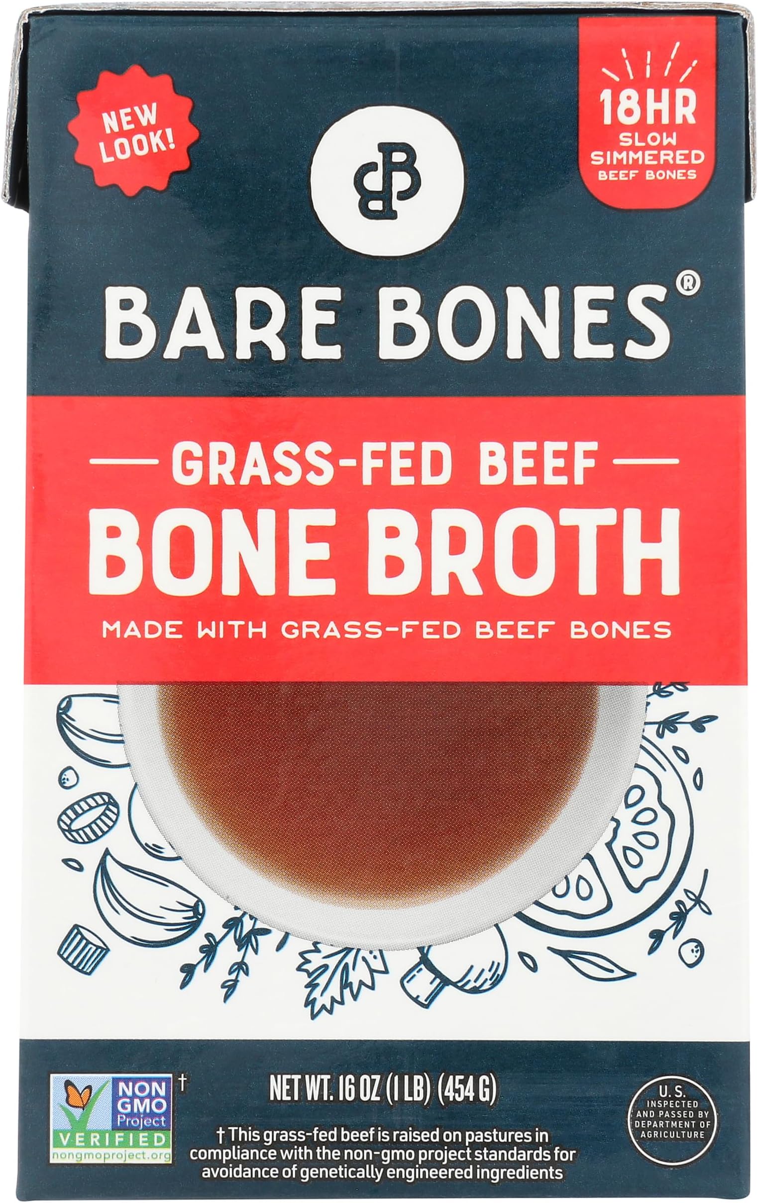 Broth Bone Beef Classic, 16 Fl Oz
