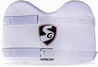SG SUPALITE Youth Chest Guard for Cricket - Lightweight PU Impact Protection, Ergonomic Comfort Fit