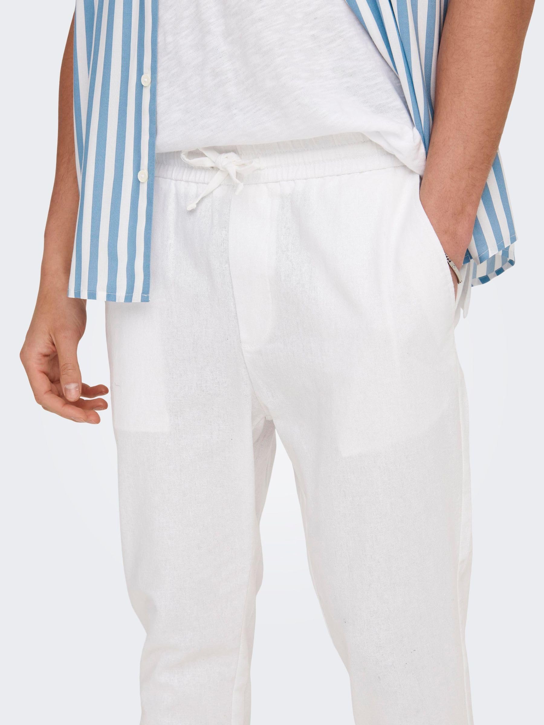 Only & Sons Joggers Linen Pants
