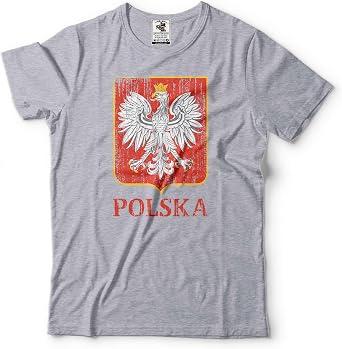 Polska Patriotic Shirt Poland Country Flag Logo National Shirt Poland Gifts Poland Unisex Shirt XX-Large Grey