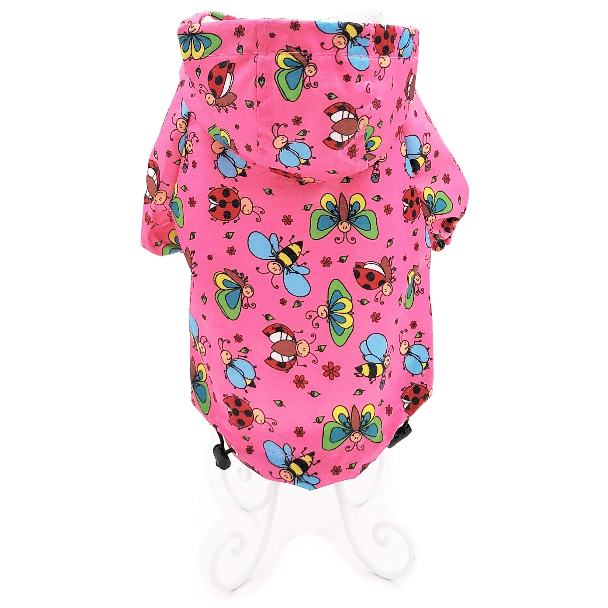 Impermeable Para Perro Chihuahua SMDARROY Cachorro De Lluvia Para