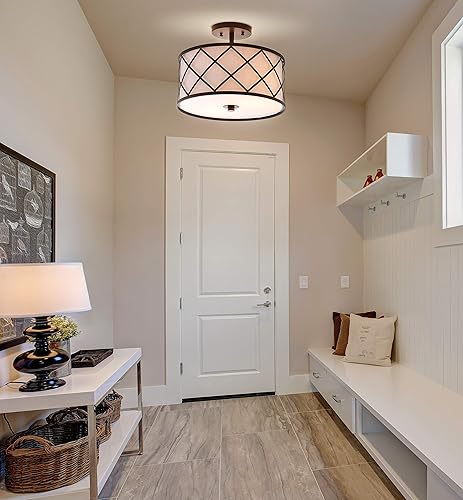 Miniatura 3 de JONATHAN Y JYL3505B Elizabeth LED de metal de 13.25 pulgadas, montaje empotrado, contemporáneo, de transición, luz cálida acogedora de 2700 K, para