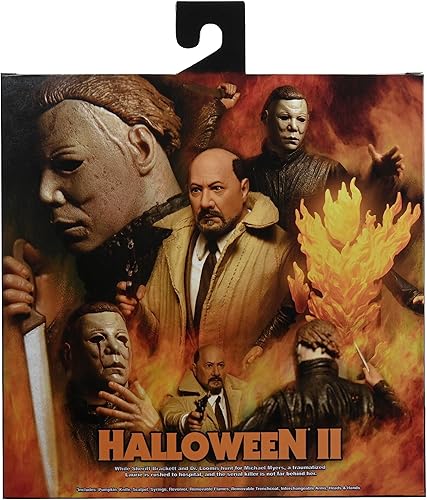 Miniatura 5 de NECA - Halloween 2 Michael Myers &amp; Dr. Loomis Figura de acción 2 unidades