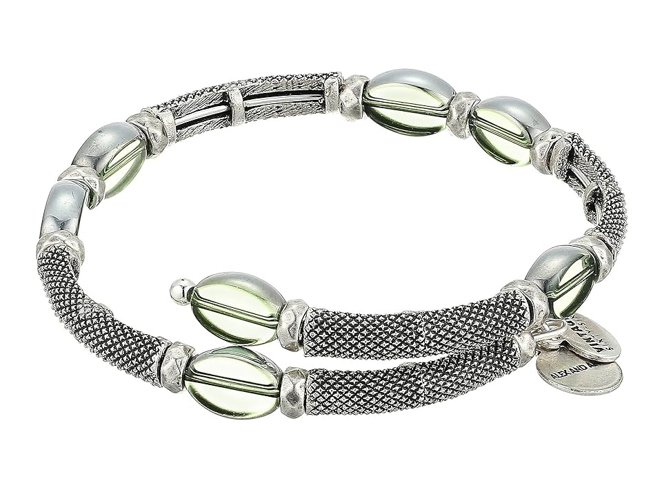 

Alex and Ani Warrior Wrap Bracelet (Forest/Rafaelian Silver) Bracelet