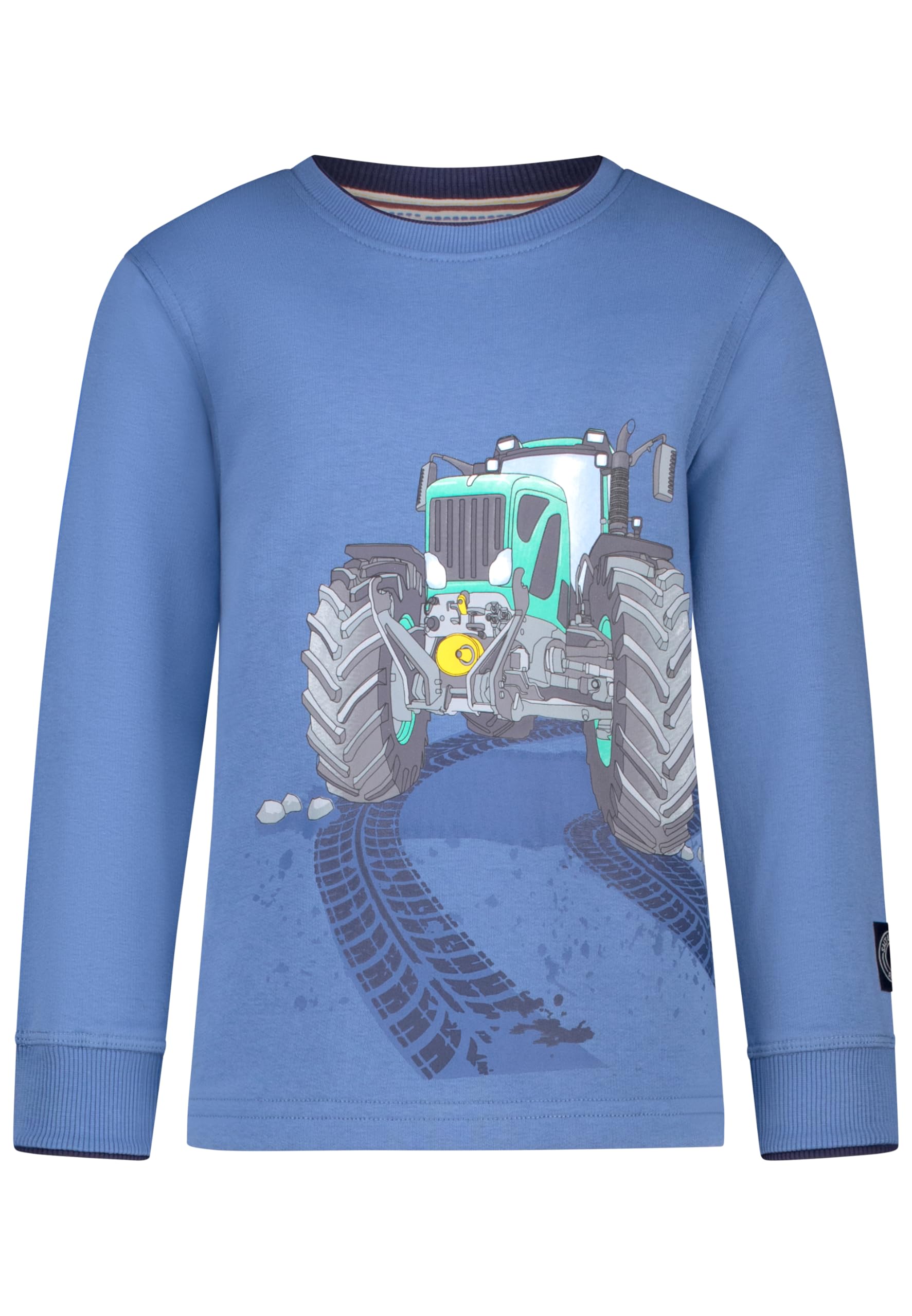 Salt and Pepper Jungen Sweatshirt mit Traktor Print für Jungen T-Shirt (1er Pack)