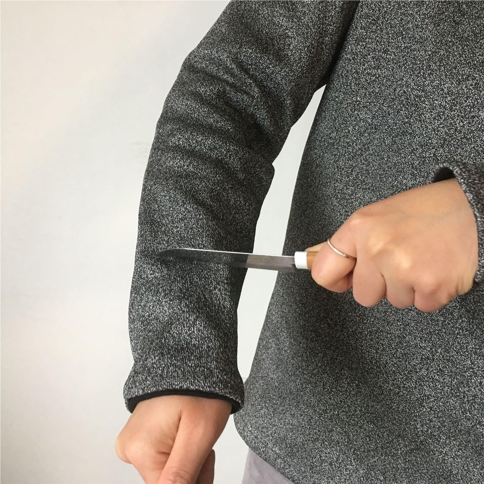 Ropa resistente a cortes y perforaciones, ligera, suave oculta for defensa personal al aire libre Mantener la Flexibilidad