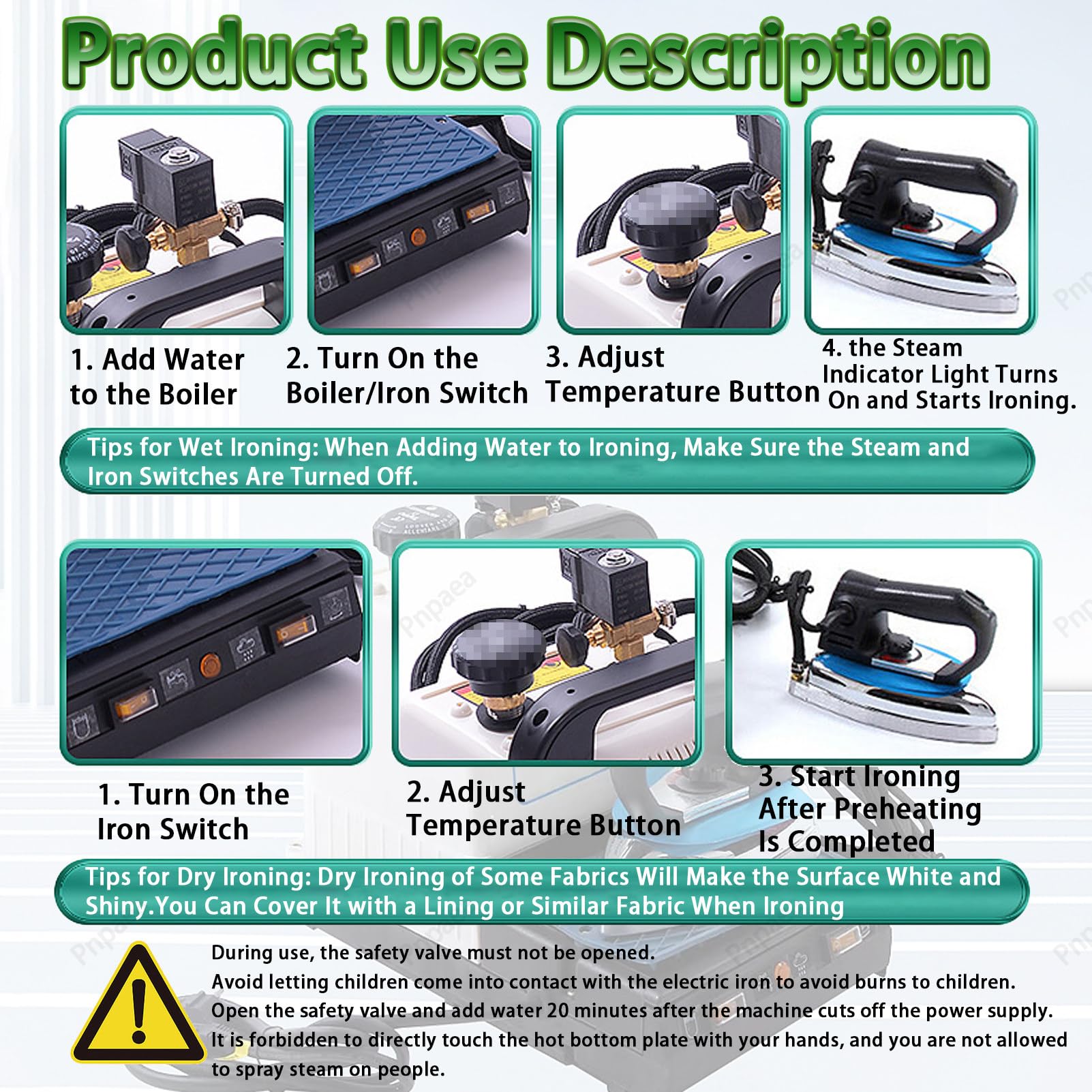 Generador De Vapor,Iron,Plancha Ropa,Ferro De Engomar