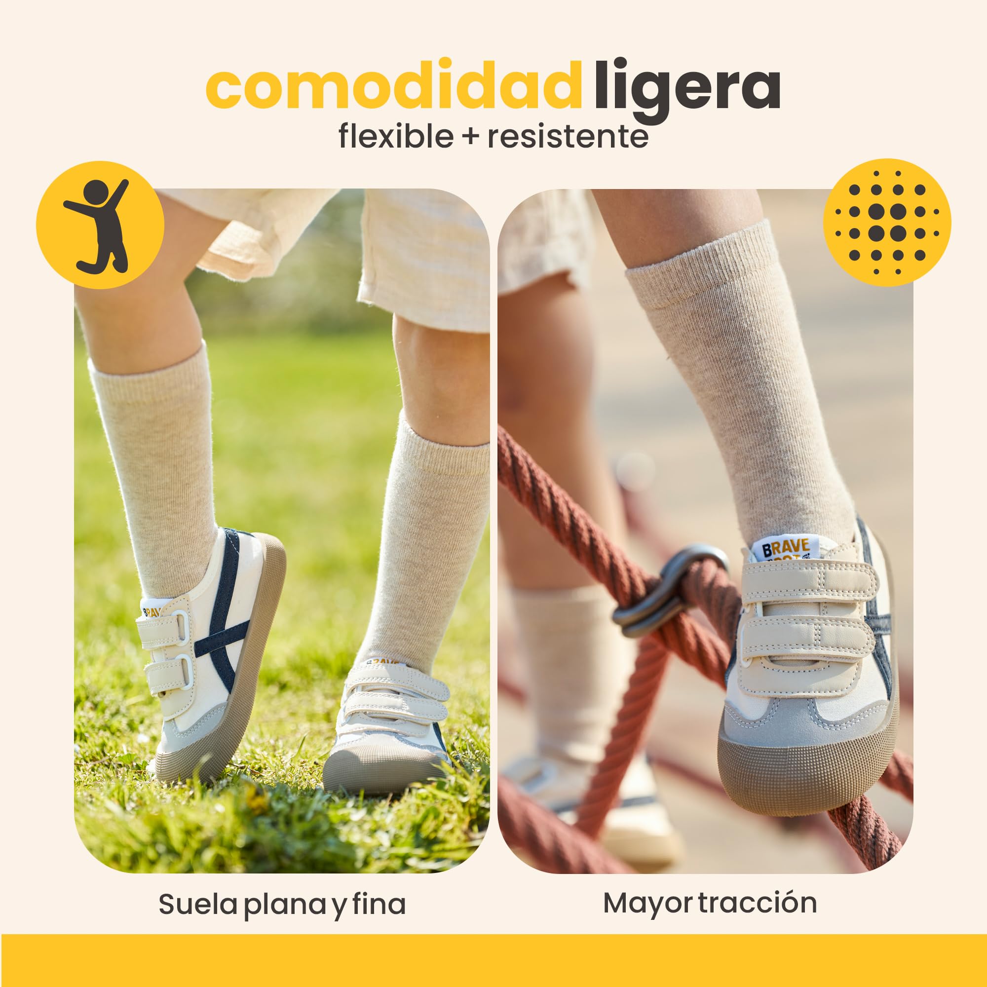 Zapatillas Barefoot Niño Niña (Unisex) Resistentes y Cómodas - Calzado Respetuoso Niño - Zapatillas Barefoot Niños - Calzado Respetuoso Bebe