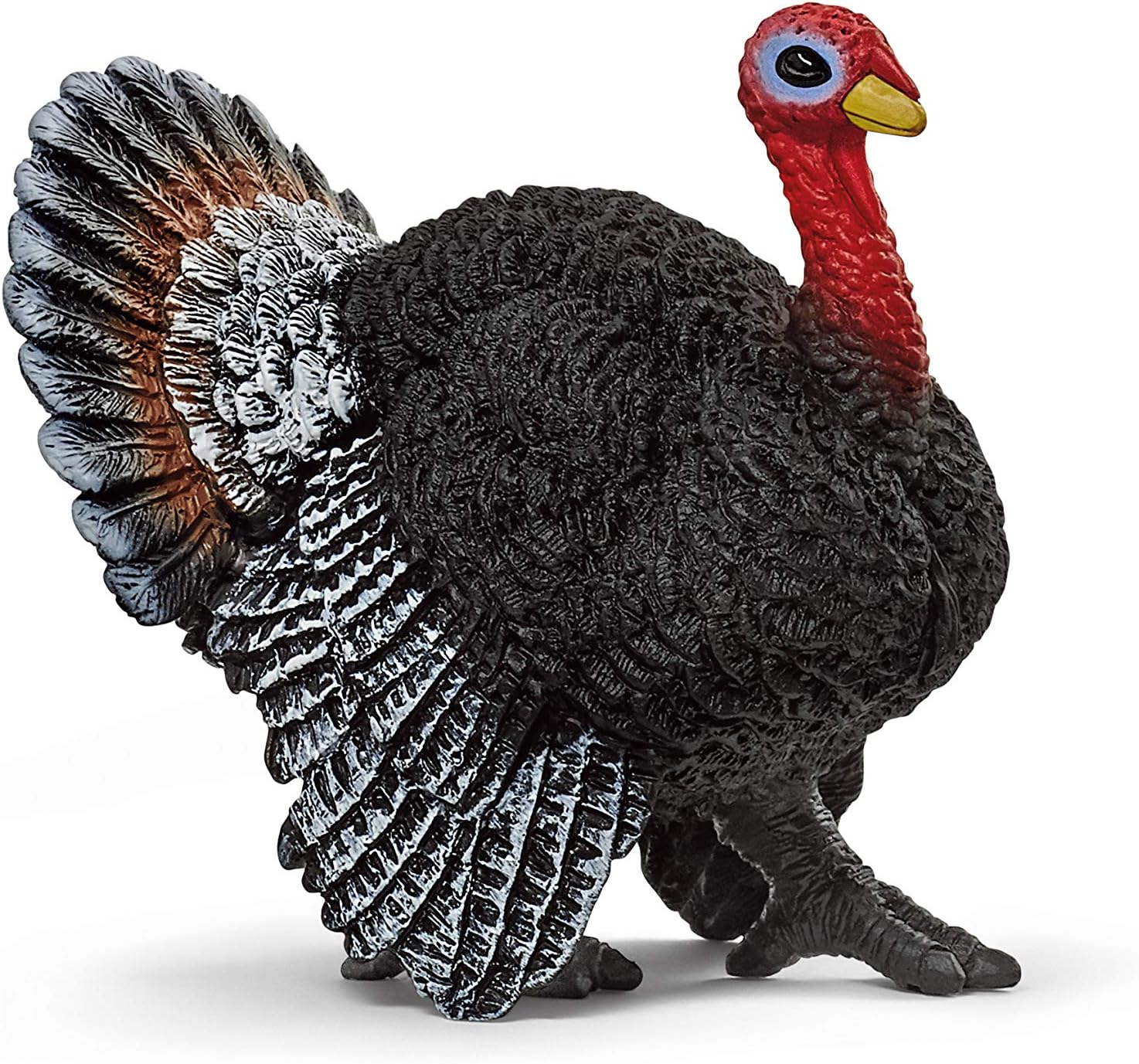 Farm World, Farm Animal Toys for Boys and Girls, Realistic Bird Toys, Turkey Toy Figurine