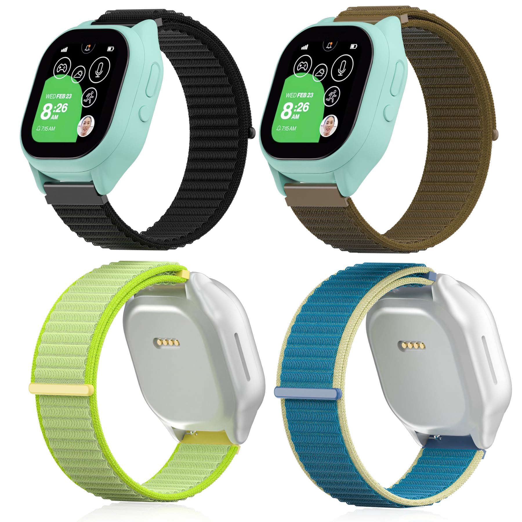 Nylon Braided Watch Band for Gizmo Kids Smartwatch