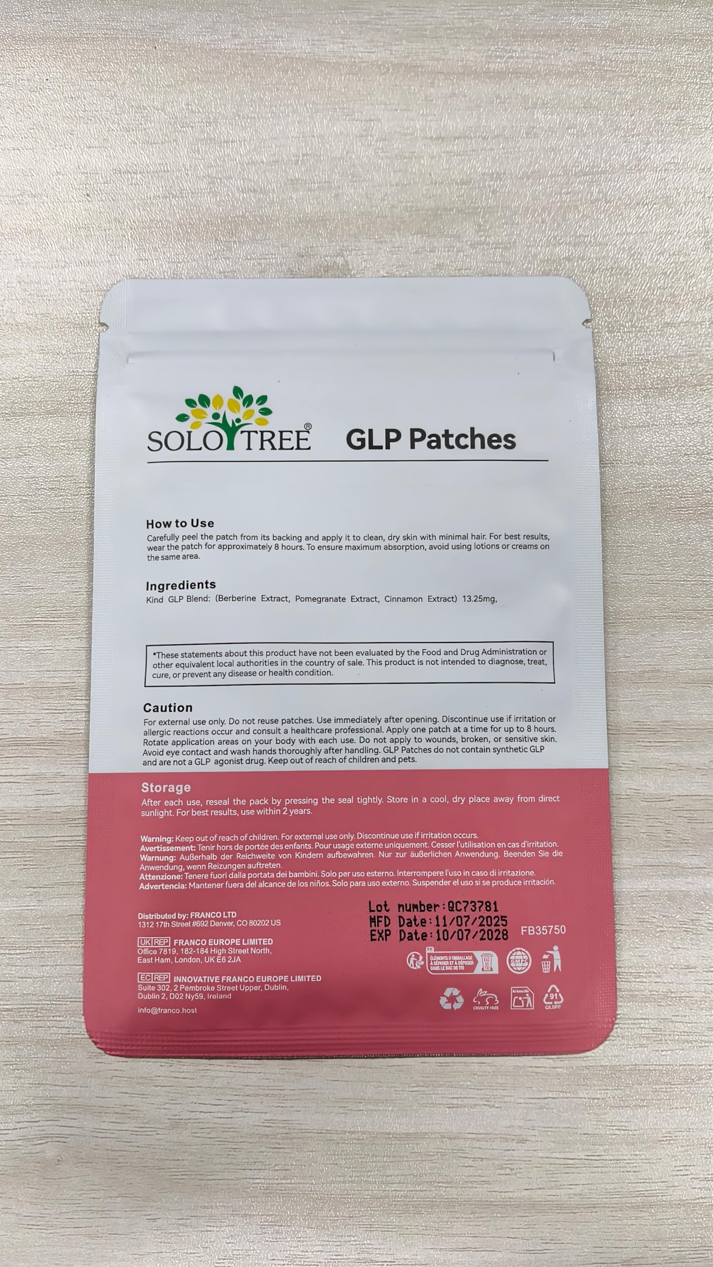 2 Pack GLP-1 Patches, Natural Ingredients Patch, Gentle and Soothing for  Women,60 Count : Buy Online at Best Price in KSA - Souq is now Amazon.sa:  Health