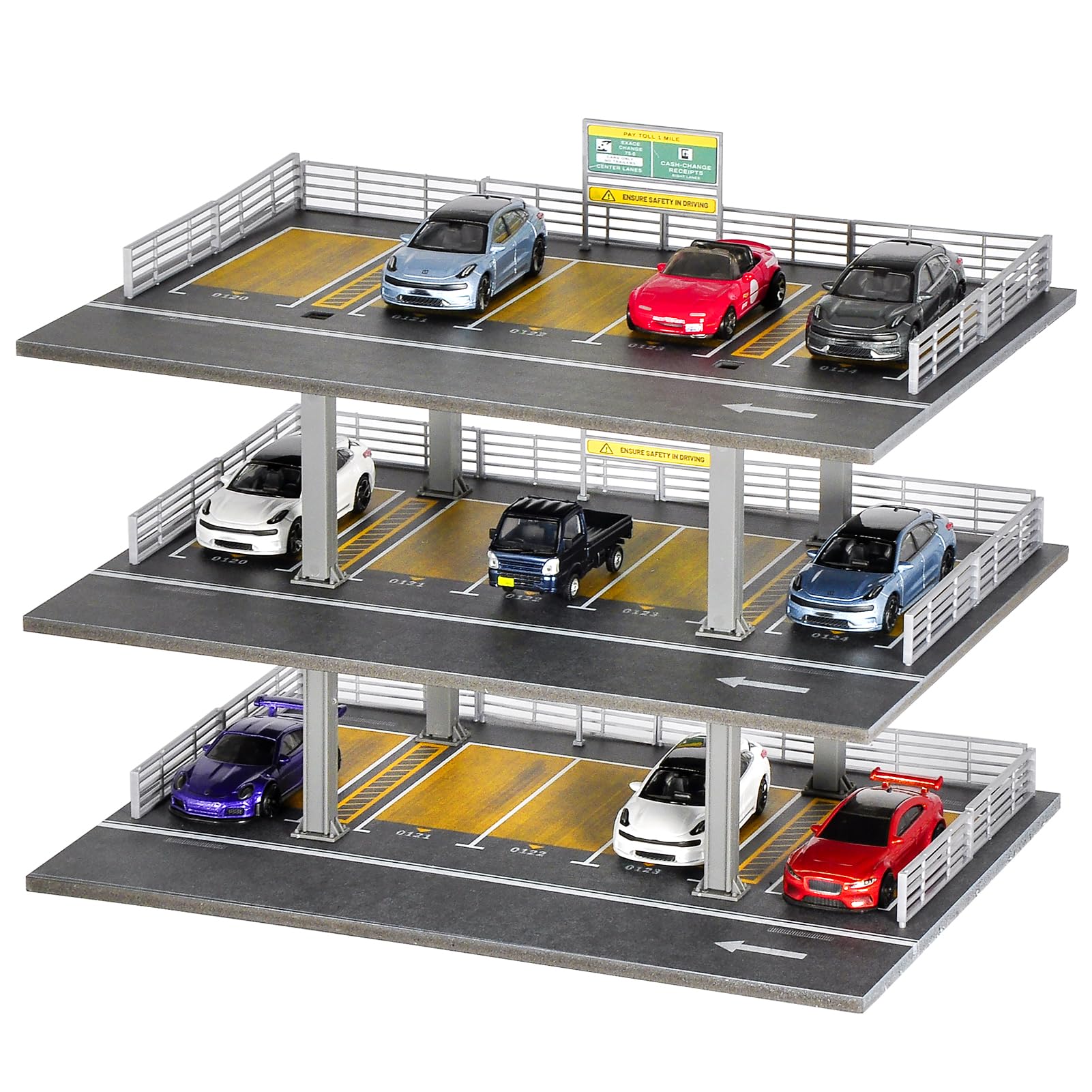 ①ミニカーセット 3台 ディスプレイケース付き　新品未開封 ①ミニカーセット 3台 ディスプレイケース付き 新品未開封