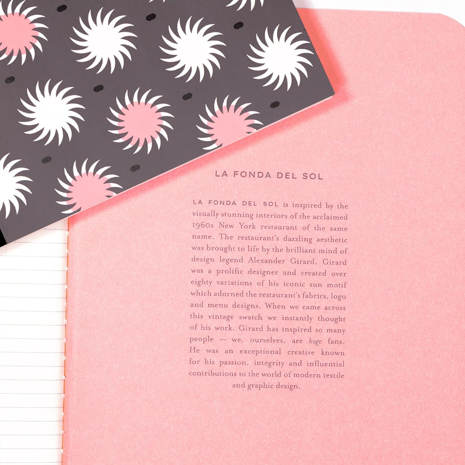 AMÉLIN ARCHIVE Set of 2 Composition Notebooks 9.75" x 7.6" with 100 Lined Pages (Chagall/La Fonda Del Sol)