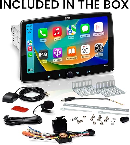 Vista 36 de BOSS Audio Systems BVCP9700A-FL Estéreo de automóvil DIN inalámbrico Apple CarPlay, Android Auto, pantalla táctil de 7 pulgadas, Bluetooth, receptor