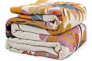 MSGKV Cozy Boho Throw Blanket