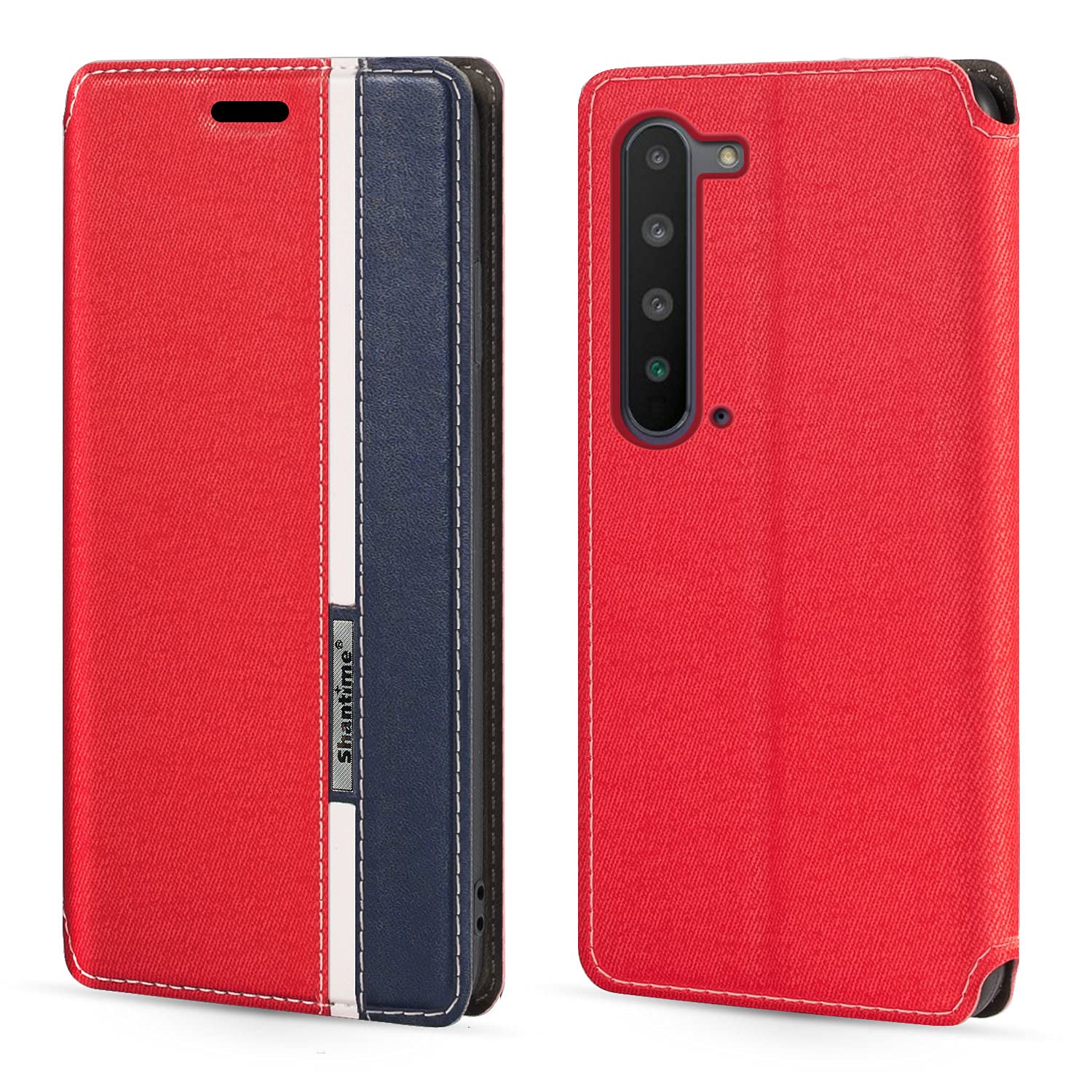 for Sharp Aquos R5G Case, Fashion Multicolor Magnetic Closure Leather Flip  Case Cover with Card Holder for Sharp Aquos R5G (6.5”)