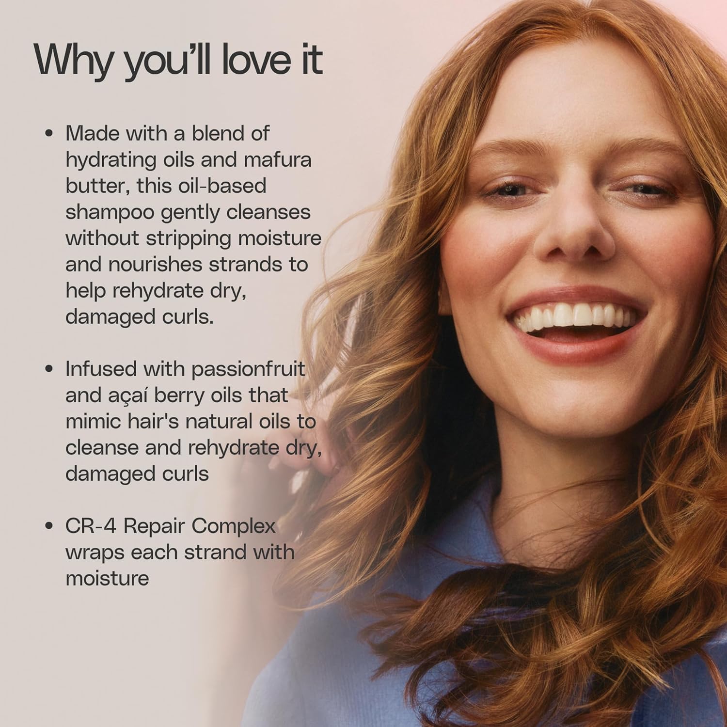 Ouidad Moisture Lock Ultra Nourishing Cleansing Oil Shampoo for Curly Hair – Gently Cleanses, Moisturizes and Rehydrates Dry, Damaged Curls and Scalp, Sulfate-Free, For All Curl Types - Image 6