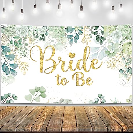 KatchOn: Green Bridal Shower Decorations | Sage Green Bride to Be Sign...