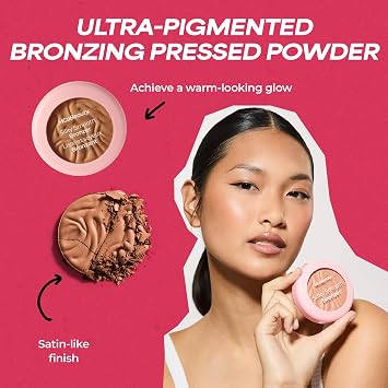MCoBeauty Silky Smooth Bronzer Powder With Shimmer