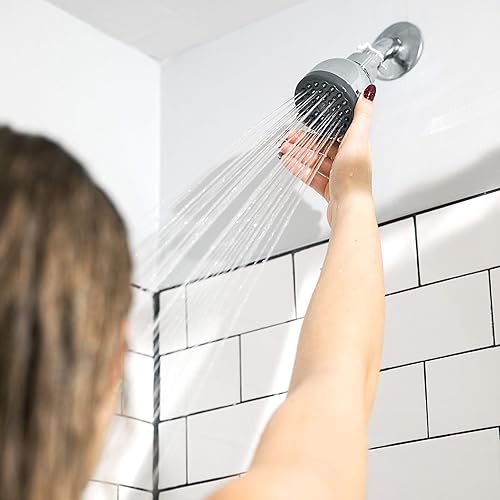 Miniatura 8 de AquaBliss Filtro de ducha revitalizante y cabezal de ducha TurboSpa, reduce la picazón en la piel, la caspa, el eccema y mejora drásticamente la