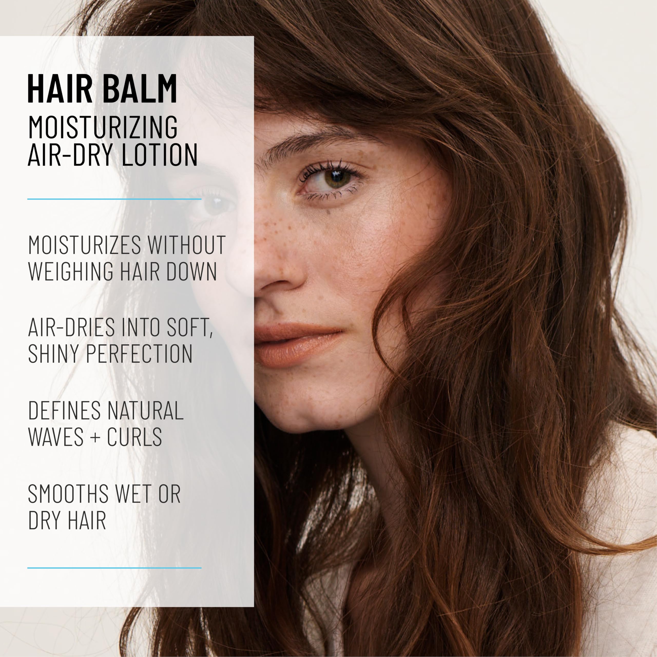 Baume hydratant Hairstory - Flacon de 113,4 g - Après-shampoing pour cheveux bouclés - Lisse l'épaisseur et les frisottis - Gestion de la sécheresse et des nœuds - Ingrédients naturels