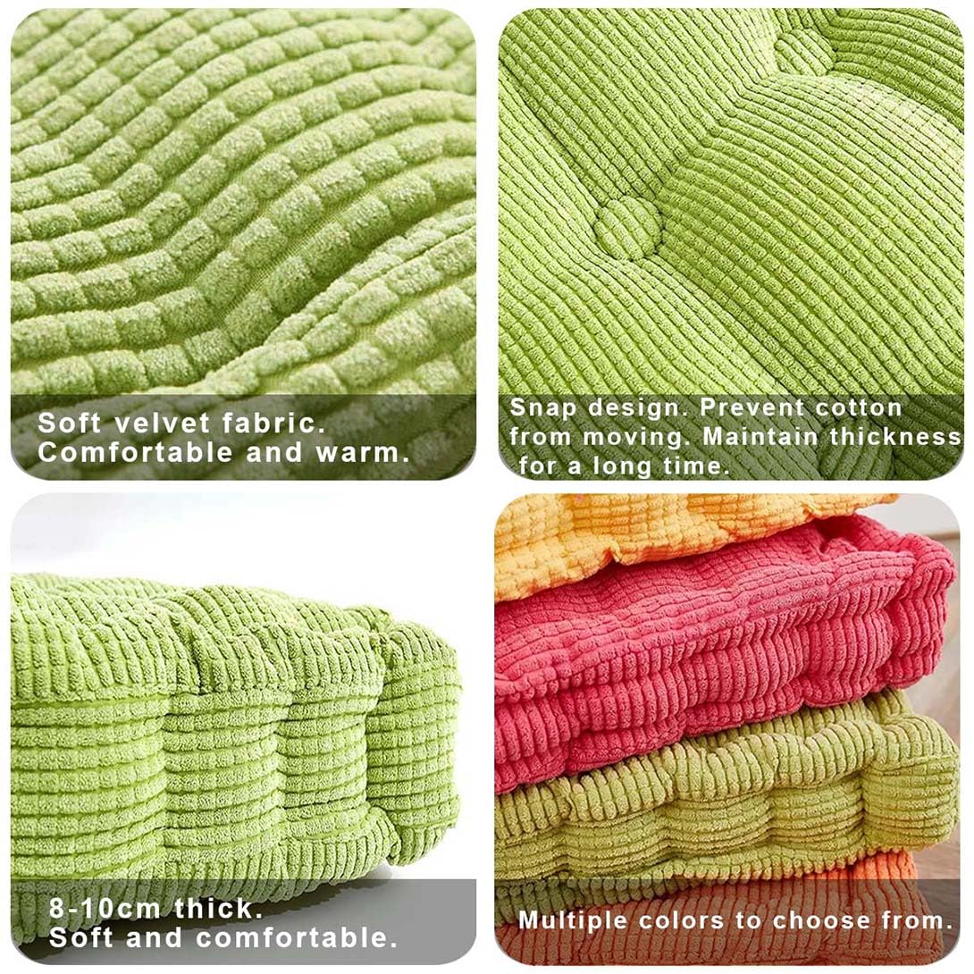 GGoty 10 cm di Spessore Cuscino panchina 2/3 posti, 100 cm/120 cm Cotone panchina Cuscini Divano Pavimento Sedile Cuscino Materasso per casa/Giardino/Patio/Vela (120x35cm,Giallo)