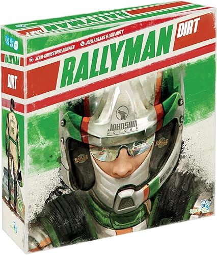 Holy Grail Games Rallyman Dirt - Juego de carreras basado en dados, edades de 14 años, 1-6 jugadores