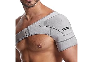 Ergonomic Shoulder Brace for Men: The Ultimate Rotator Cuff Support Brace with Ice Pack Insertion