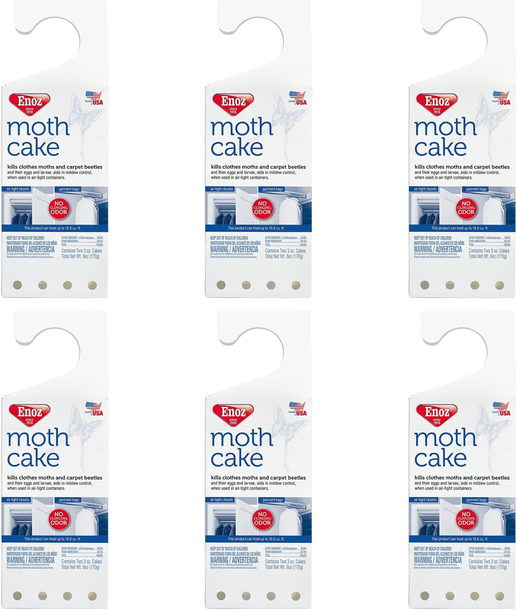 EnozMoth Cake, Pack of 6