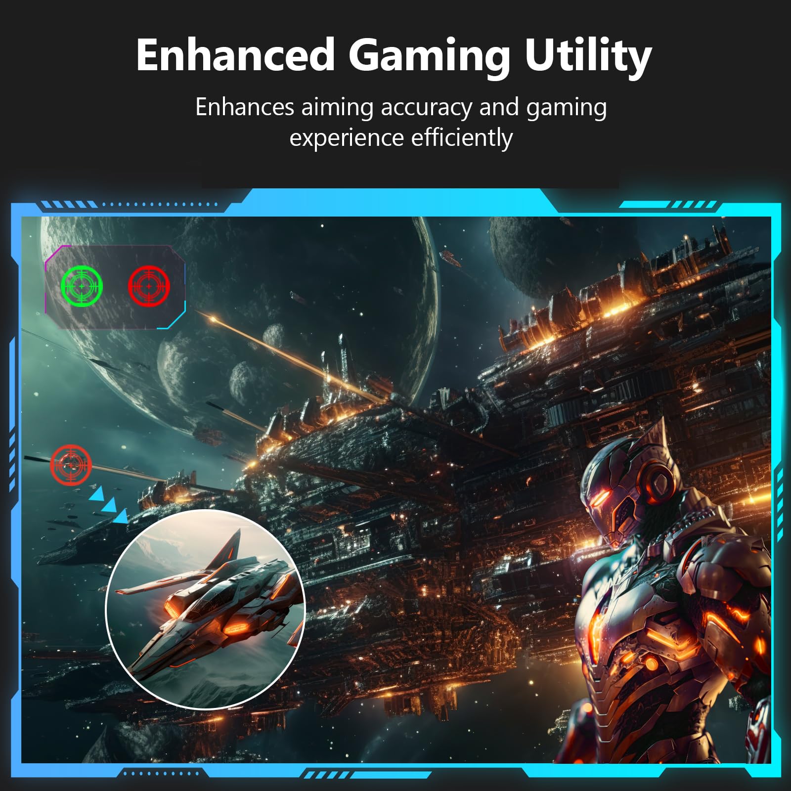 Z-Edge Ecran Pc Gamer Incurvé 27'' 300Hz (DP1.4 * 2), 1ms MPRT, FreeSync, FHD, 240Hz (HDMI2.0 * 2), Moniteur Gaming LED 16:9, Inclinaison Réglable, 1500R VA, 4000:1, VESA 100 * 100mm(DP Câble Inclus) - 3