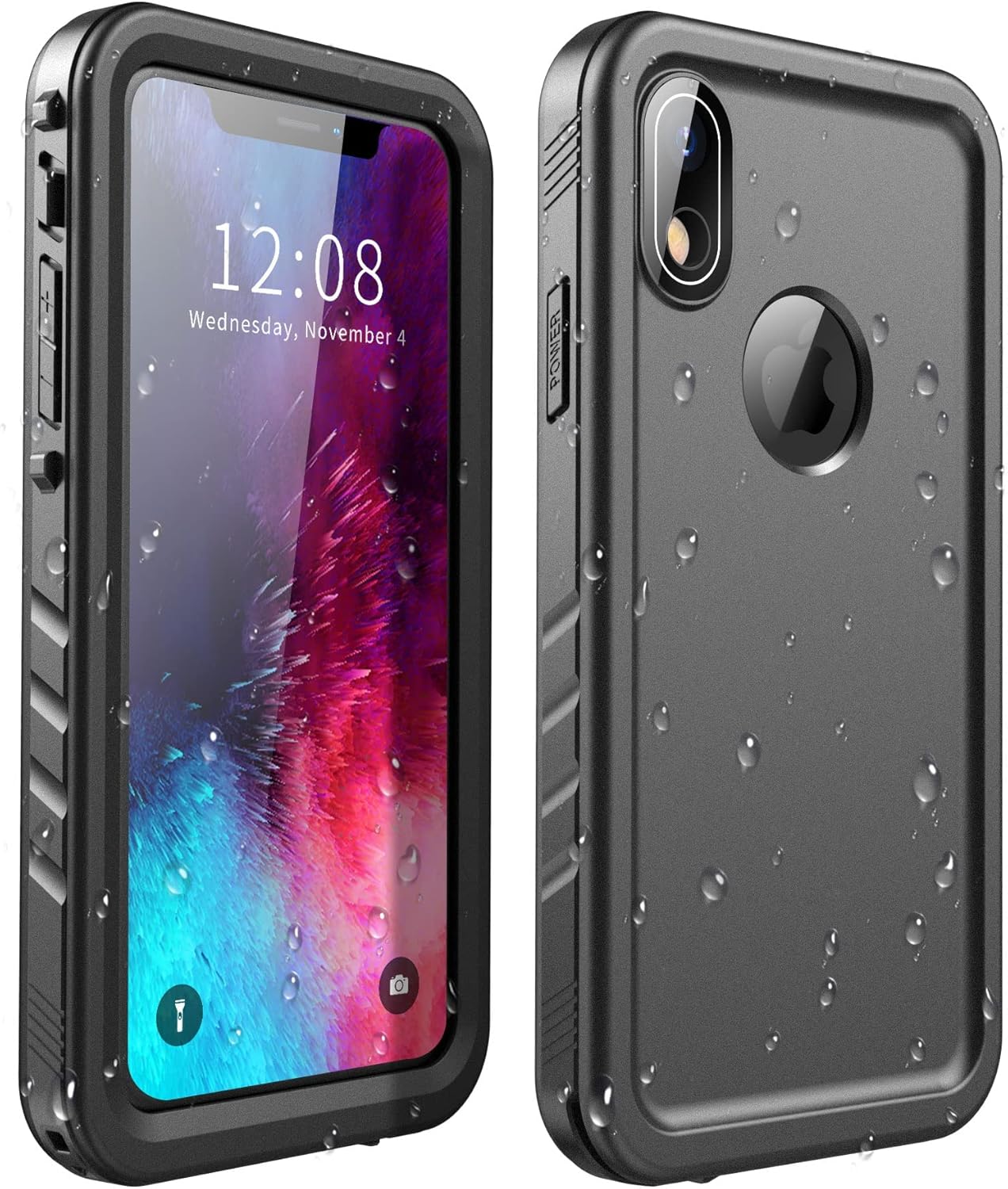 Cozycase Waterproof Shockproof Case for iPhone XR (6.1") 【2m Drop Proof