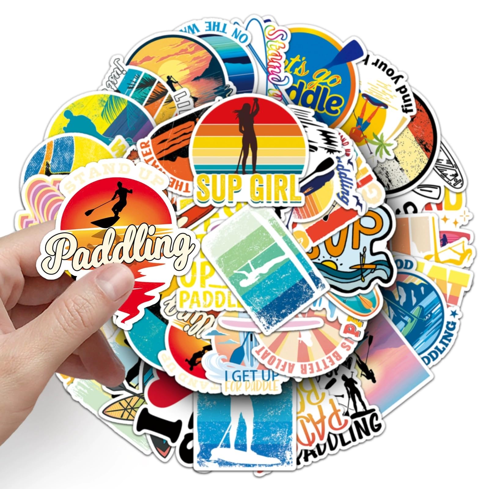 50 Stück Musik Aufkleber Set - Vinyl Sticker Für Auto, Laptop & Mehr