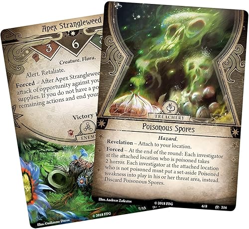 Vista 47 de Fantasy Flight Games Arkham Horror The Card Game Shattered Aeons Mythos Pack – ¡Descubre verdades cósmicas! Juego de cartas cooperativo de vida, a