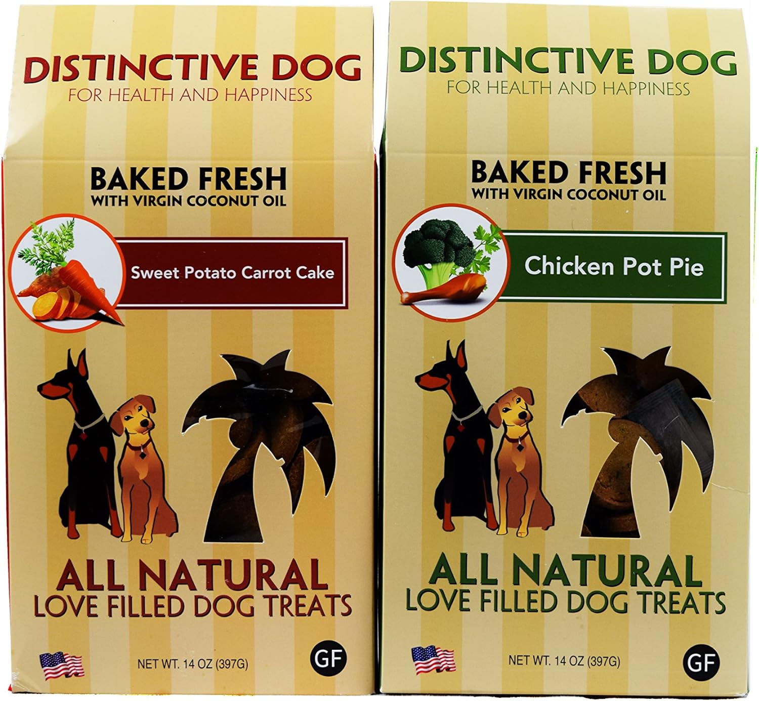 Distinctive Dog Chicken Pot Pie & Sweet Potato Carrot Cake Healthy Delicious Dog
