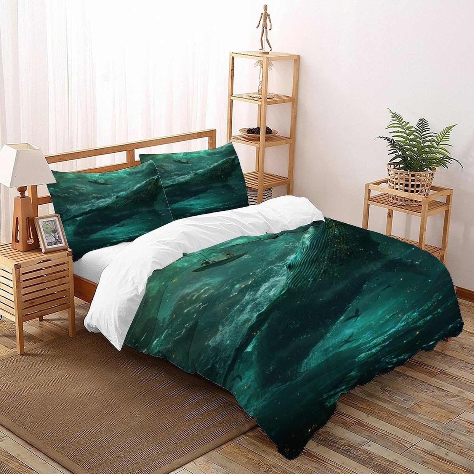 Linge de lit motif marine pour transformer votre chambre en océan de douceur