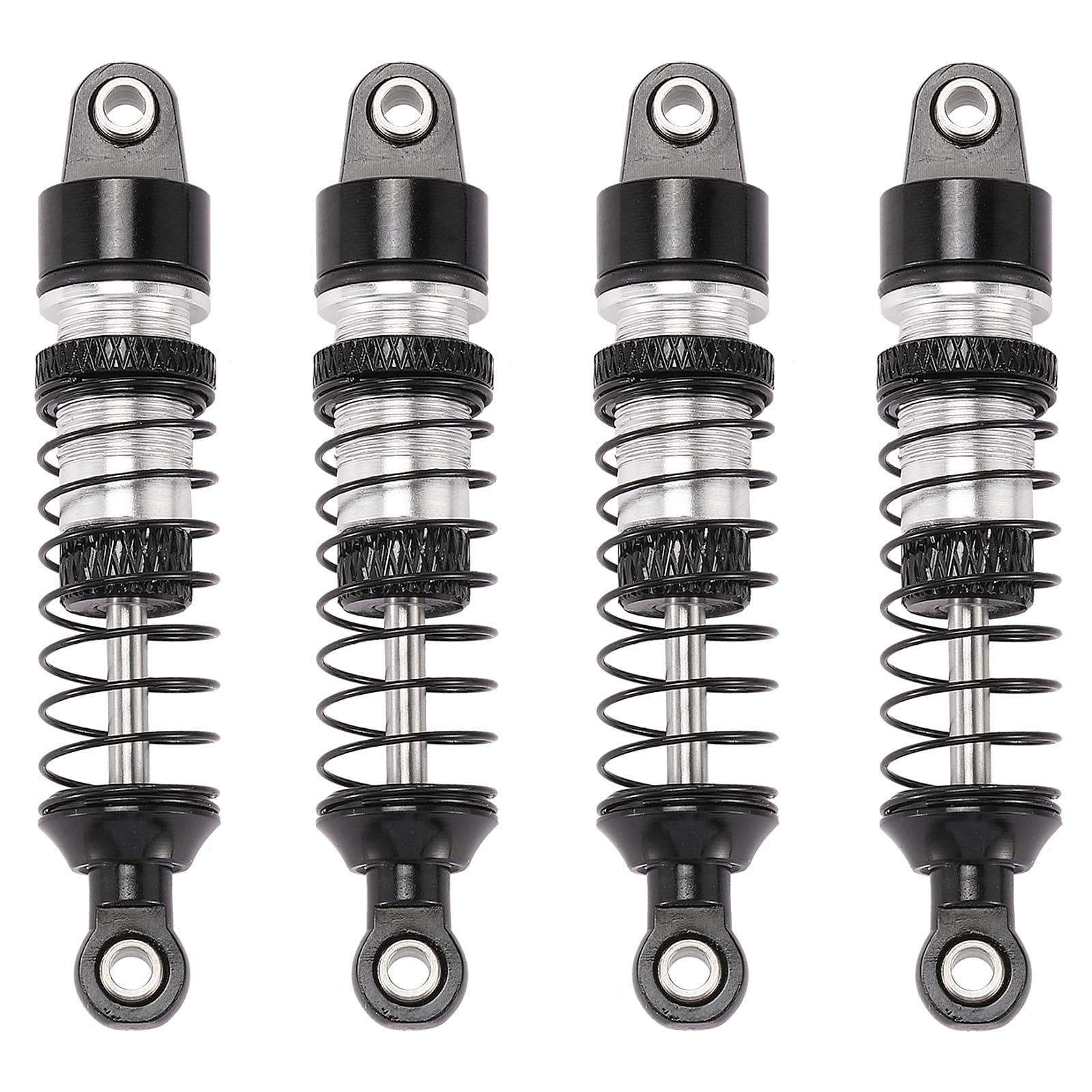 Kimapeso Aluminum 52MM RC Shock Absorbers - Adjustable Oil Dampers For TRX4M 1/18 Scale Crawler Upgrades