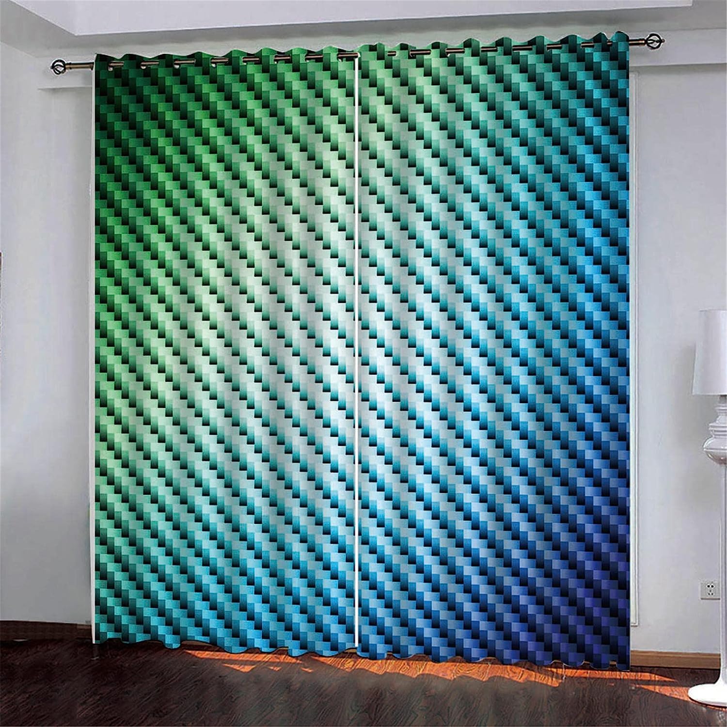Rideaux et draperies à oeillets isolant thermique pour protéger votre chambre du froid