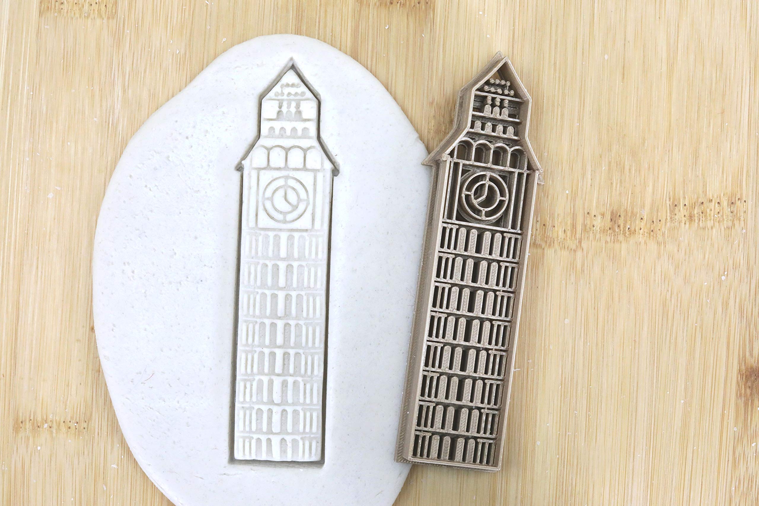 England (7st) Tower Bridge/Big Ben/Nussknacker/Postkasten/Telefonzelle/London Bus/Riesenrad Cookie Cutter Fondant Keksstempel/Ausstechform Keksausstecher Plätzchen ca. 8cm