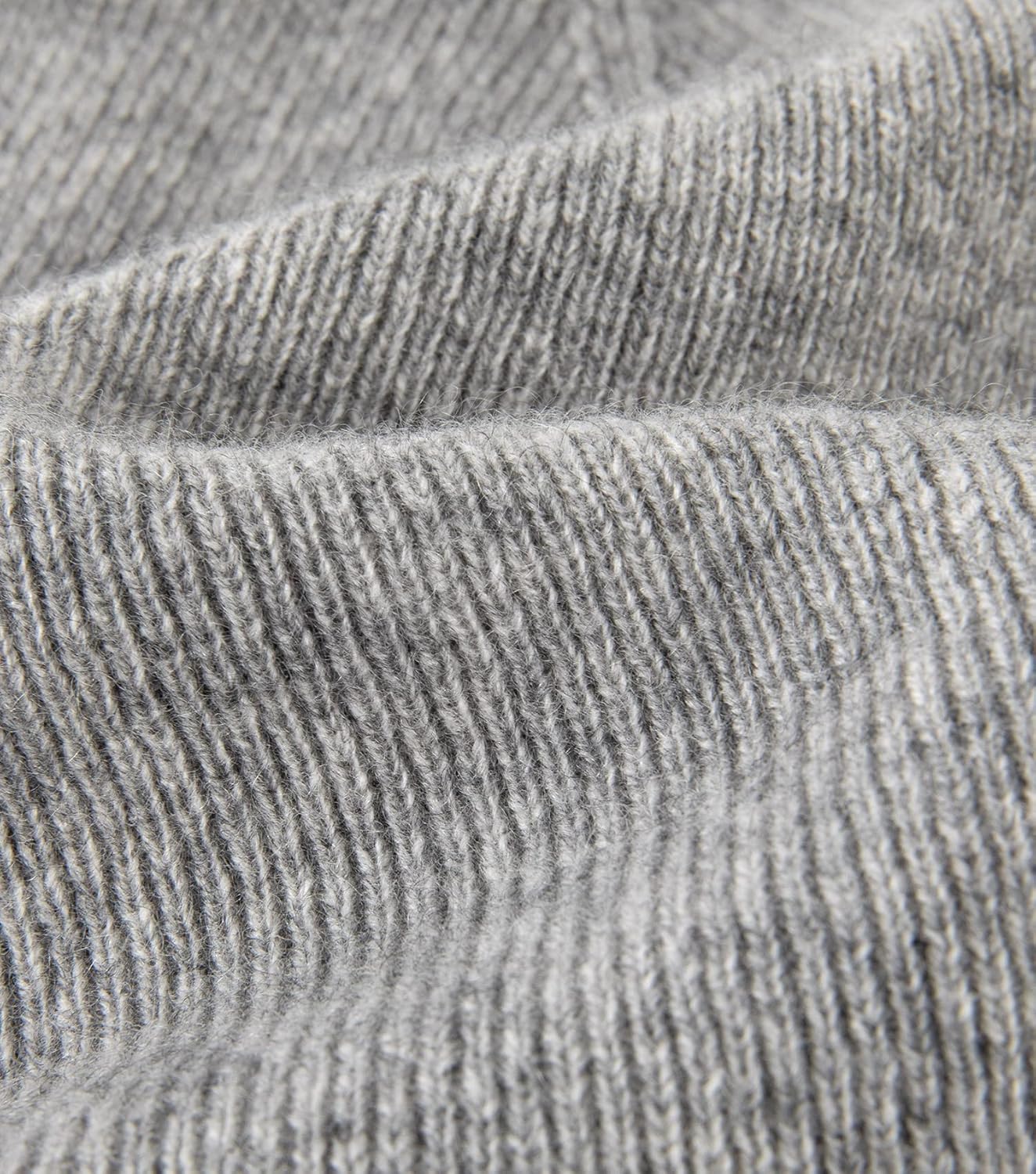 Unisex 100% Pure Cashmere Beanie, Ribbed Cuffed Hat Warm Soft with Gift Box for Women and Men - Image 5