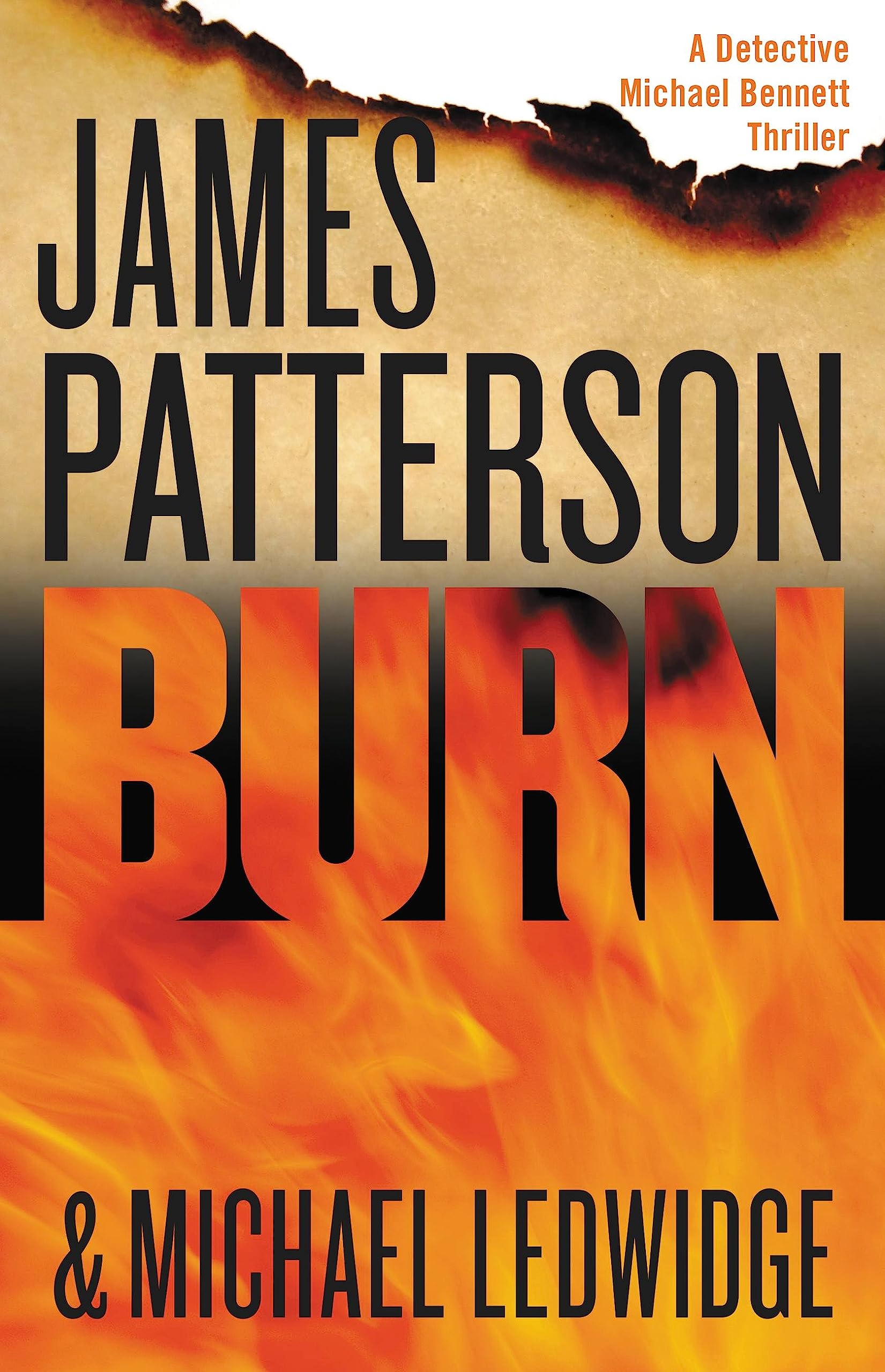 Cover of Burn (A Michael Bennett Thriller, 7)