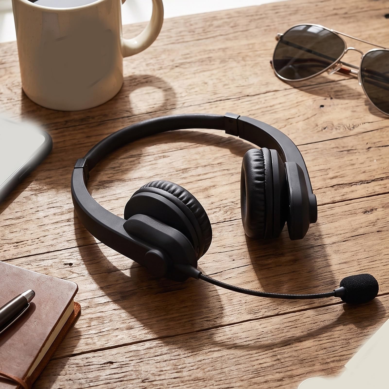 Tangxi Casque Bluetooth Trucker, avec Micro Antibruit, Fonction Muet