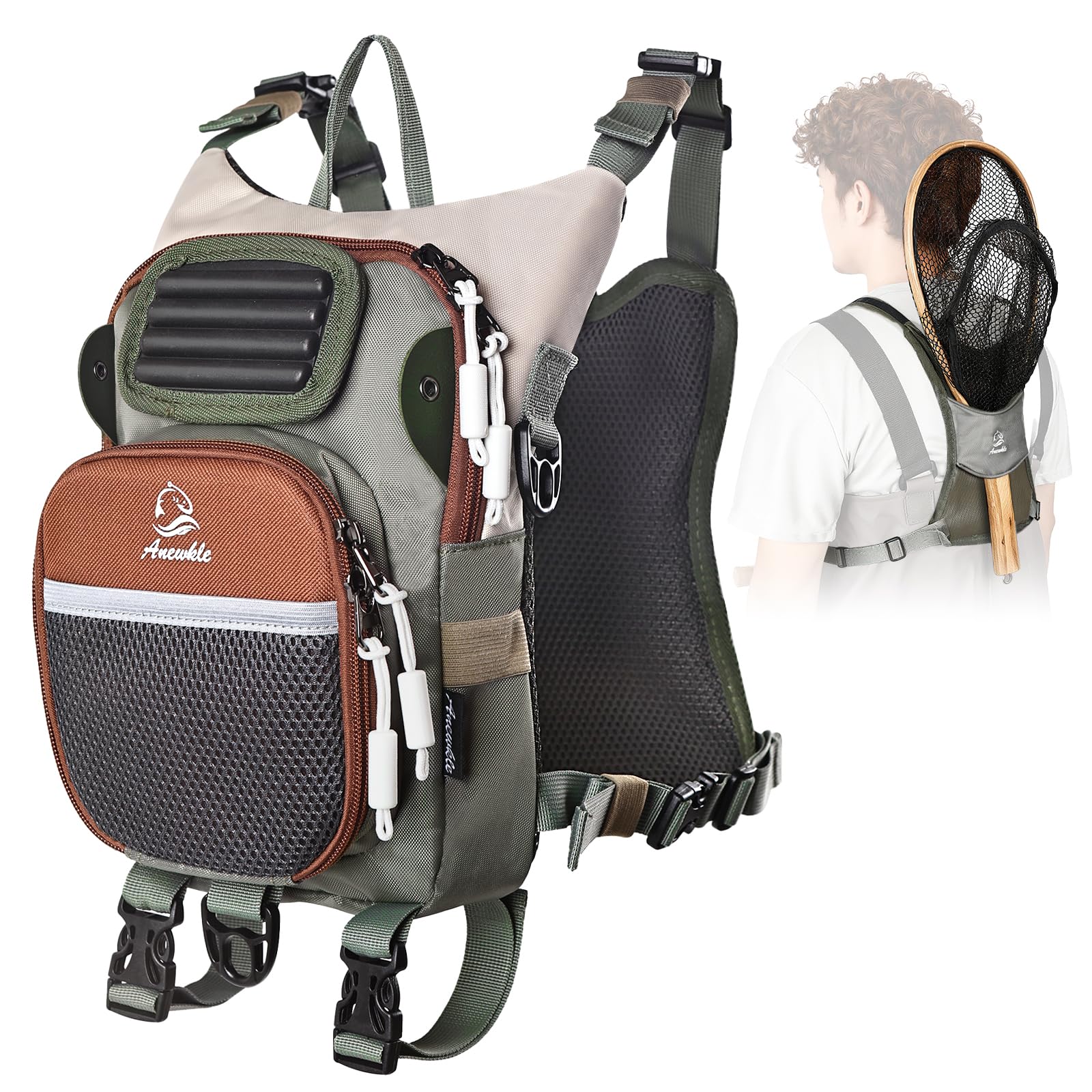 Anewkle Fly Fishing Chest Pack